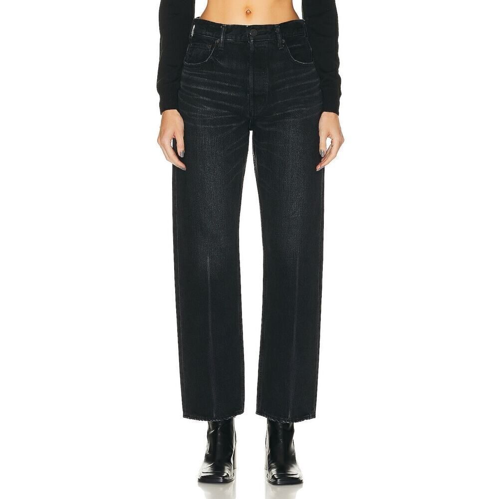 MOUSSY VINTAGE Murrieta Wide Straight Leg black 26”